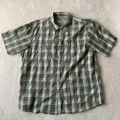 C.H. Bassett & Co. チェック柄 半袖シャツ 2XLサイズのサムネイル