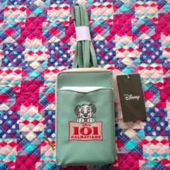 ディズニー　101匹わんちゃん　ダルメシアン　スマホショルダーバッグ　ポーチ