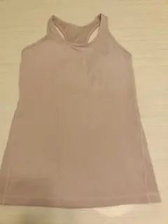 スカーラ　薄ピンク ヨガウェア トップスカップ付き