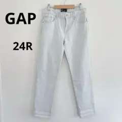 GAP GIRLFRIEND ジーンズ 24R 薄い水色 ストライプ H88用のサムネイル