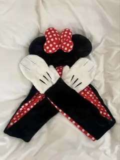 ミニーちゃんマフラーキャップ