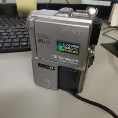 極美品 SONY DCR-HC40 純正バッテリー 純正充電器 純正リモコン付き