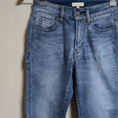 アンクル丈ストレッチデニム