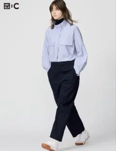UNIQLO C コットンカーブアンクルパンツ