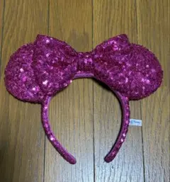 ディズニー ミニーマウス カチューシャ ピンク
