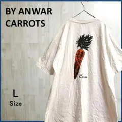 CARROTS キャロッツ Tシャツ 半袖 にんじん ビッグシルエット L ◆のサムネイル