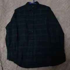 年末特別セール‪☆ユニクロ　ネルシャツ　チェック　L