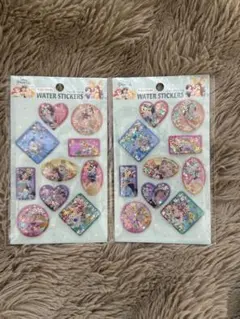 ダ*ダ様 ディズニー　ウォーターシール　プリンセス　2個セット