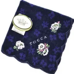 TOCCA トッカ ネイビー ハンカチ