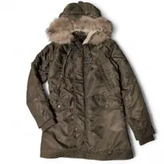 アーバンリサーチ　3wayモッズコート　ミリタリー　ラクーンファー　y2k