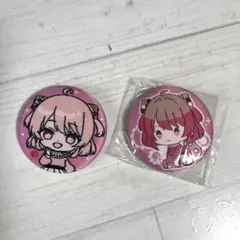 カラフルピーチ のあ 缶バッジセット