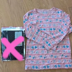 専用です!!HEATTECH 120サイズ マイメロ　ハート　長袖　女子