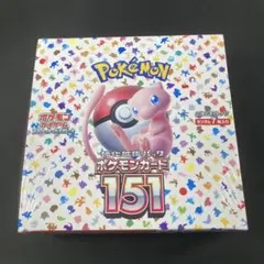 ポケモンカード151 BOX ボックス 未開封 シュリンク付