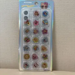 サンリオ　日焼けキティ　おはじきシール　キラコロ