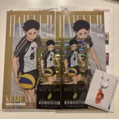 ハイキュー‼︎ 一番くじ　赤葦京治　チケットフォルダー　アクリルチャーム