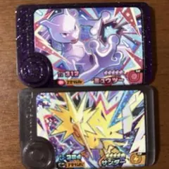 ポケモンフレンダ　ベストタッグ1弾　 スーパートレジャー　 ミュウツー　サンダー