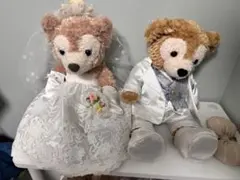 ダッフィー&シェリーメイ　ウェディング衣装