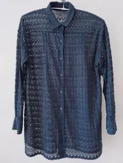 JEANASIS カットレースシャツ