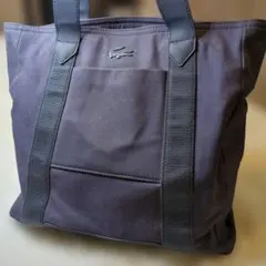 ◆LACOSTE ◆トートバッグ ネイビー BIGSizeのサムネイル