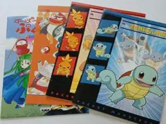 バンプレスト　ノート4冊セット　ポケモン　ぷよぷよ