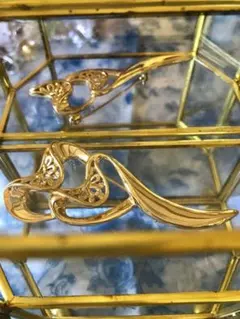 ヴィンテージ　ブローチ　ハートモチーフ❤︎