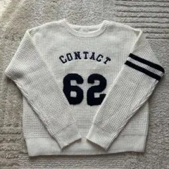 Honeys ハニーズ ホワイト ニット セーター Mサイズ