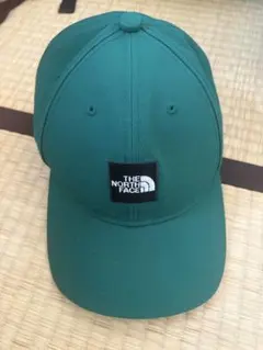 THE NORTH FACE 緑色キャップ