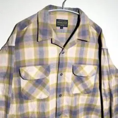 オンブレシャツ