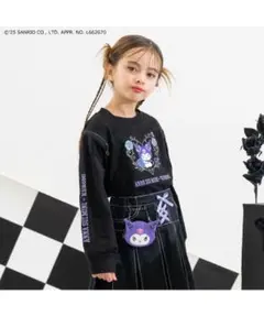 2025☆美品☆ANNA SUI mini☆スペシャルコラボ☆クロミ長袖Tシャツ
