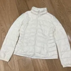 白 ダウンジャケット