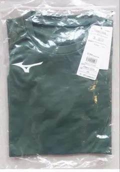 グリーン 140cm【MIZUNO】ワンポイントTシャツ P2MAC12233のサムネイル