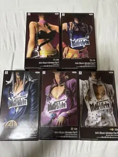 ジョジョの奇妙な冒険 黄金の風 MAFIArteフィギュア 通常カラー5体セット