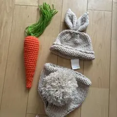 ニューボーンフォト　うさぎ
