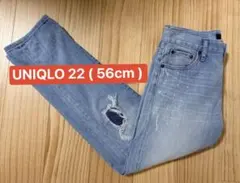 UNIQLO スキニーデニム 22 (56cm)