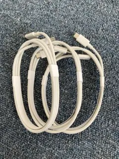 新品ケーブル　両口cタイプ3本　iQOSイルマ純正ケーブル　充電　①