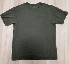 エアリズムコットンクルーネックTシャツ（半袖）Sサイズ オリーブ