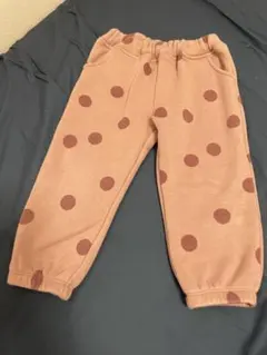 ZARA ドット柄 ロングパンツ 3-4歳用　暖かい
