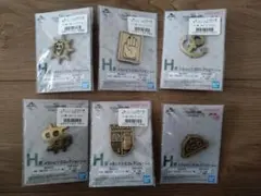 一番くじ ジョジョの奇妙な冒険 H賞 メタルピンズコレクション全6種コンプセット