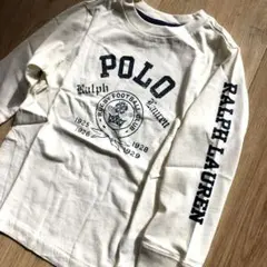 ラルフローレン　キッズ　男の子　ロンT 100 長袖　Tシャツ　白　子供服のサムネイル