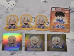 名探偵コナン ちぢませ隊 ステッカーコレクション 2 安室透 6枚