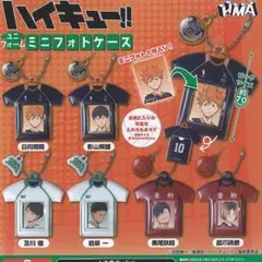 ハイキュー!! ミニフォトケース 烏野高校(日向・影山)4個セット