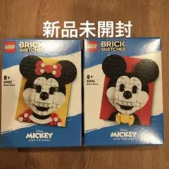 LEGO 40456 40457 ブロックスケッチ⭐︎ミッキー＆ミニーのサムネイル
