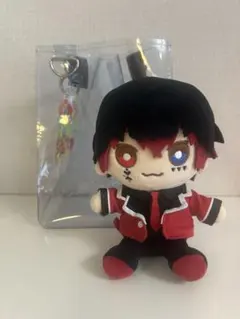 アンプタックカラーズ　おすわりぬいぐるみ＆PVCショルダーバッグ あっとくん