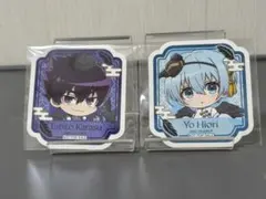 ブルーロック 天狗茶亭　スマイルベースカフェ　特典ステッカー　氷織羊　烏旅人