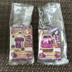 アイカツ！×プリパラ だれでもアクリルチャーム1 ガチャ大地のの 白樺リサ