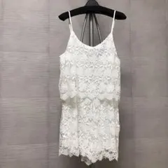 zara オールインワン ワンピース