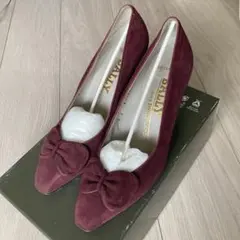 バリー　スエードパンプス