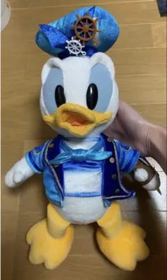 ディズニーシー 15周年 ドナルドダック ぬいぐるみ