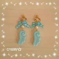 魔法の天使の羽♡ブルー