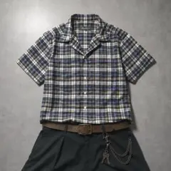 短丈 エディバウアー チェック シャツ cityboy ボックスシルエットのサムネイル